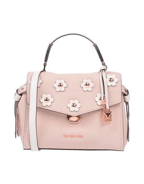 michael kors pink flower purse.